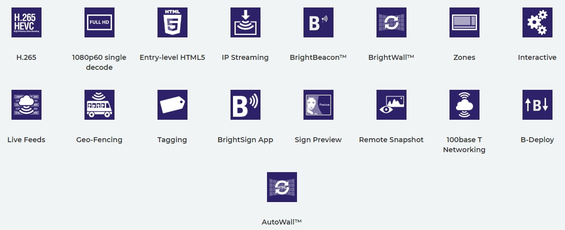 BrightSign Features