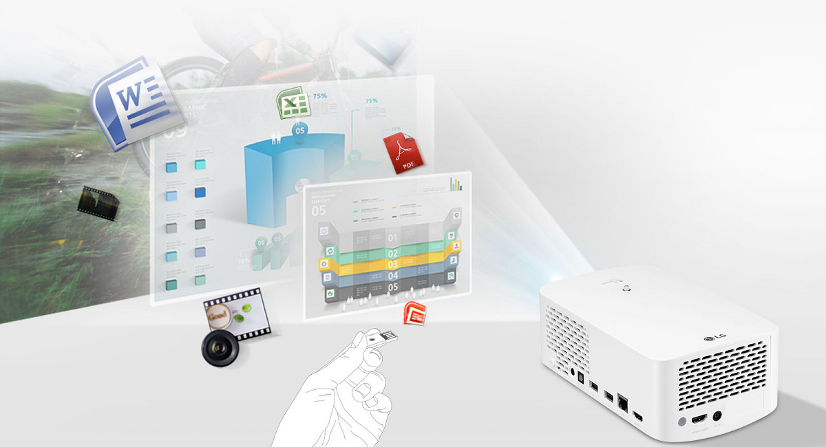LG HF60LSR USB Viewer