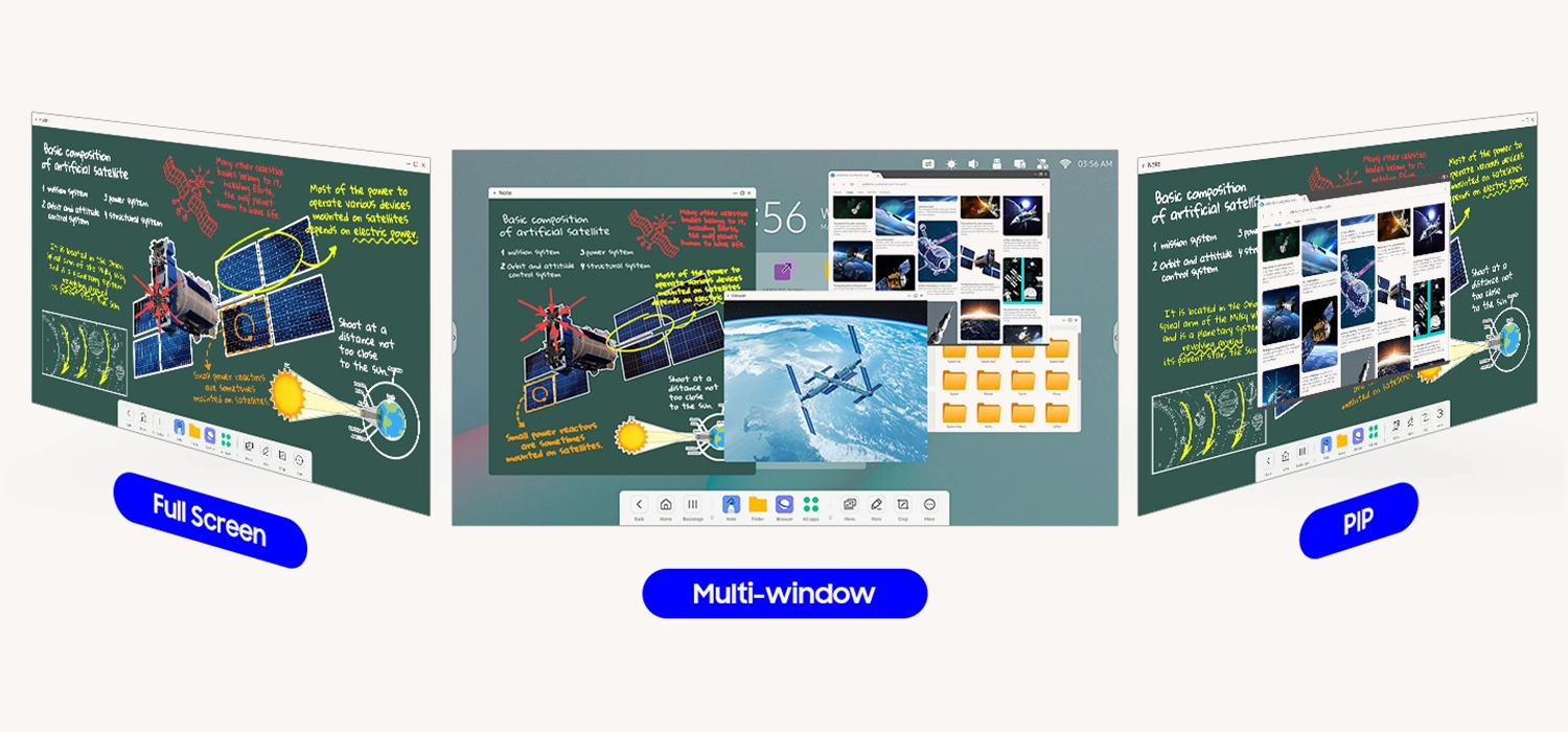 Samsung WAC interaktives Touch Display Samsung WAC interaktives Touch Display