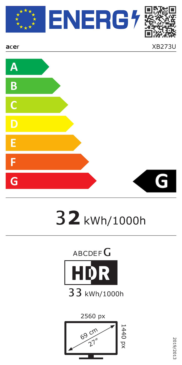 Energieeffizienzklasse G