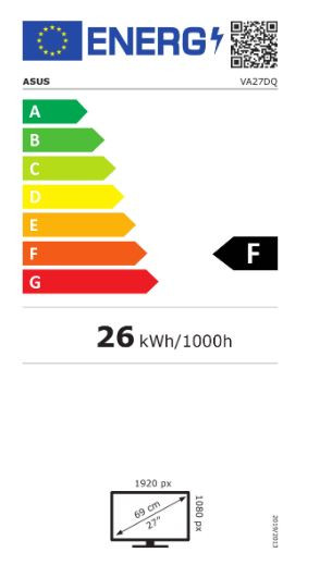 Energieeffizienzklasse F