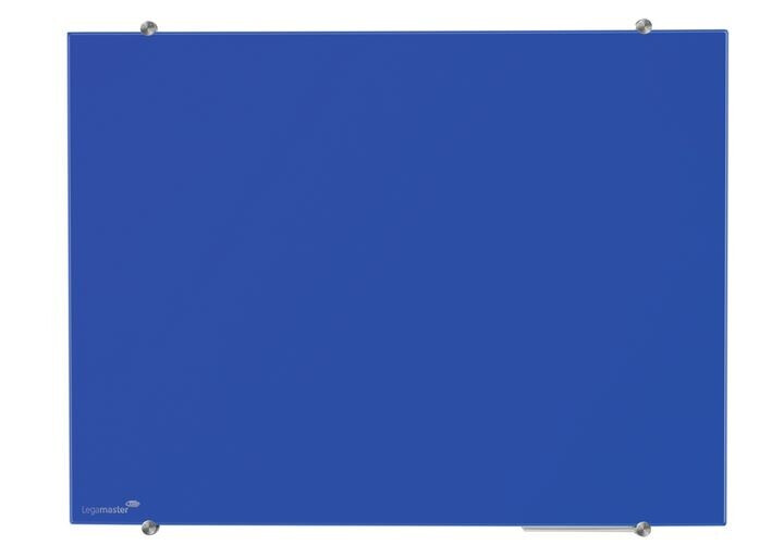 Legamaster Glasboard Colour 90x120 cm blau