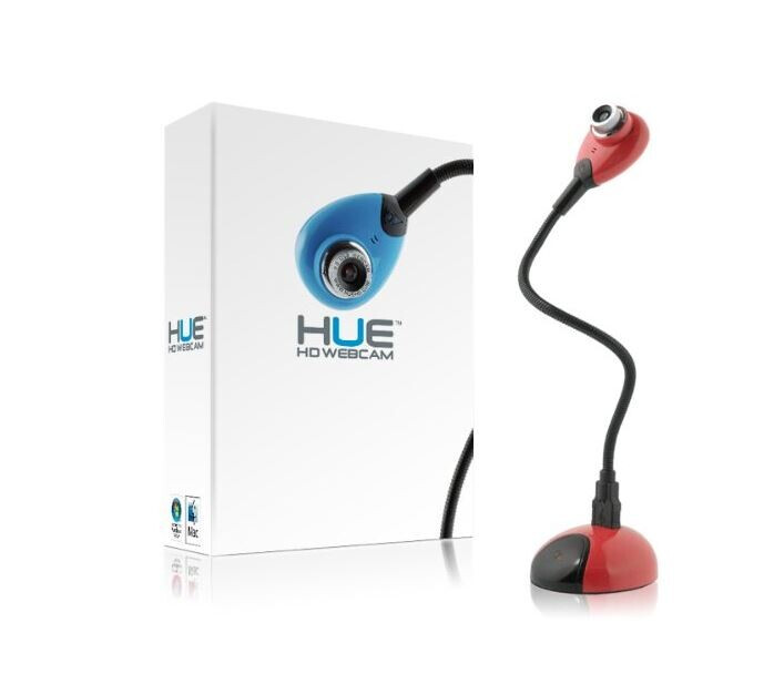 HUE HD Kamera -USB Dokumentenkamera und Webcam, rot