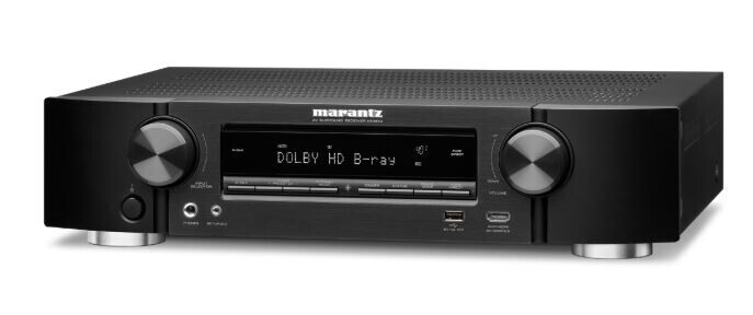 Marantz NR1510 kompakter 5.2-Kanal-AV-Receiver mit Musikstreaming, schwarz