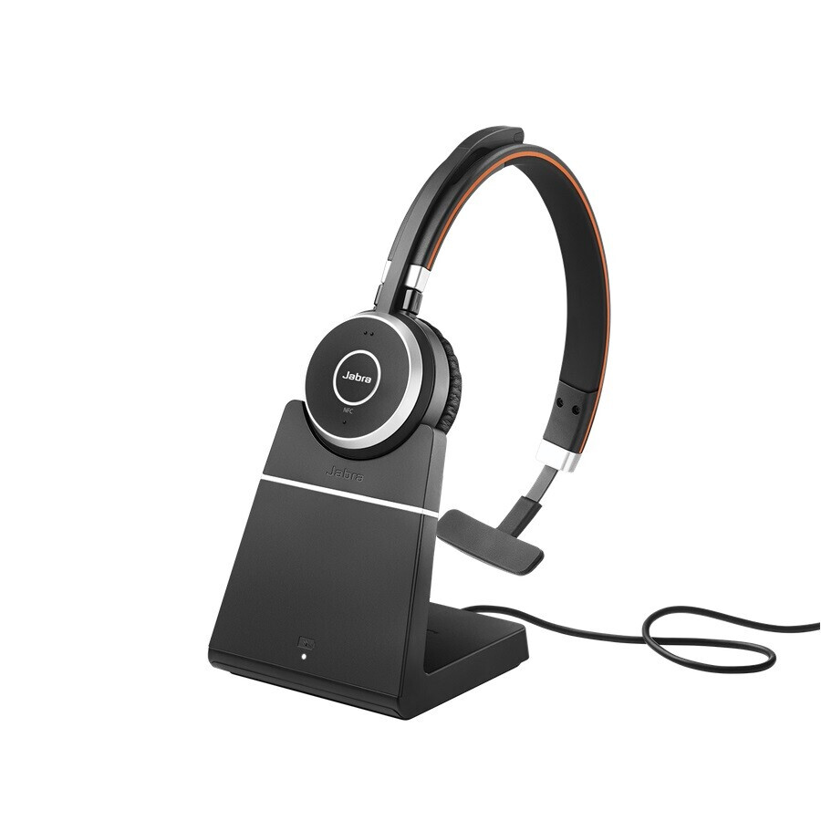 Jabra Evolve 65+ MS Schnurgebundenes Mono-Headset für Microsoft Teams