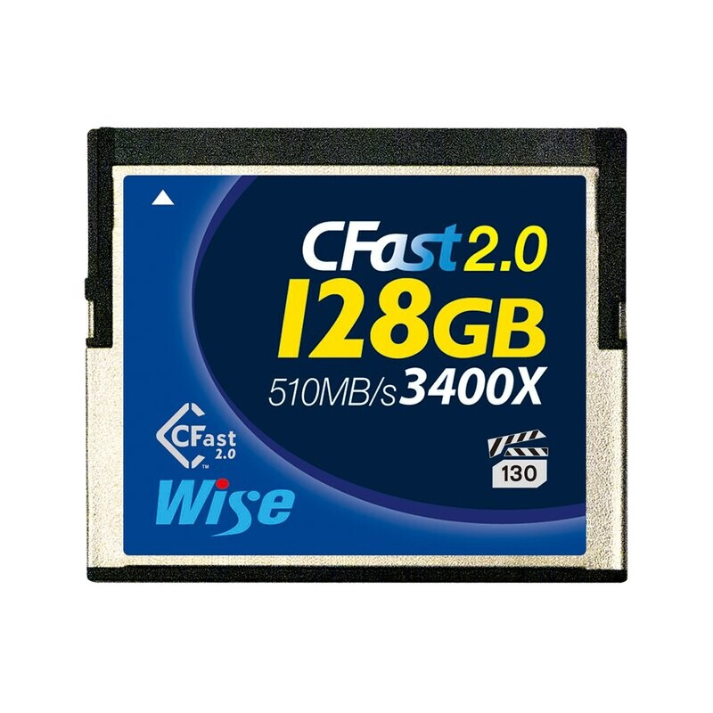 Wise CFast 2.0 Card 3400X Blue 128 GB