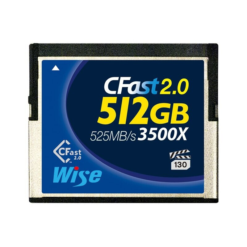 Wise CFast 2.0 Card 3500X Blue 512 GB