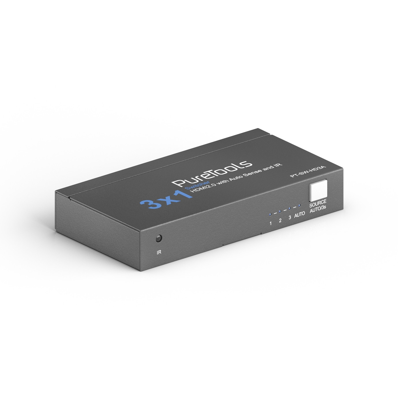 Purelink PT-SW-HD3A HDMI Switcher 3x1 schwarz