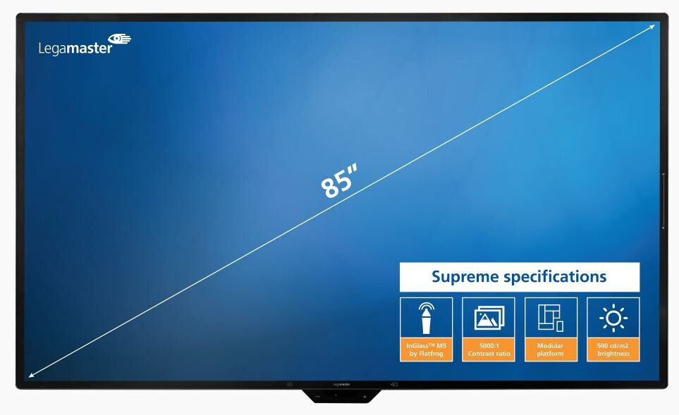Legamaster e-screen SUPREME Touchdisplay SUP-8500 EU