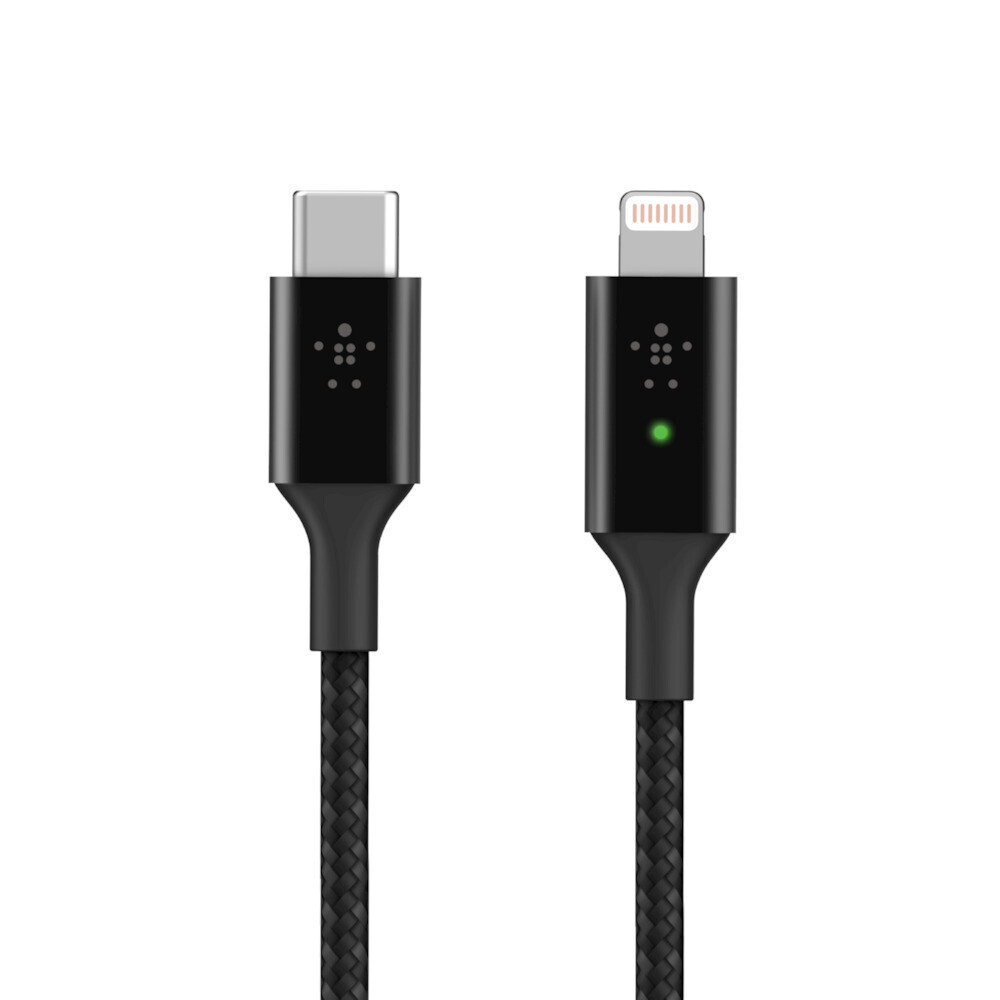 Belkin Kabel USB Typ C - Lightning 1,2m mit LED Anzeige