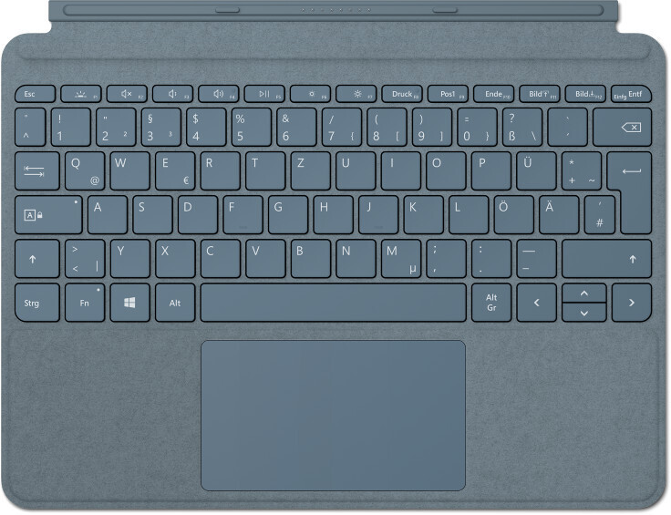 Microsoft Surface Pro 7 Tastatur Eisblau