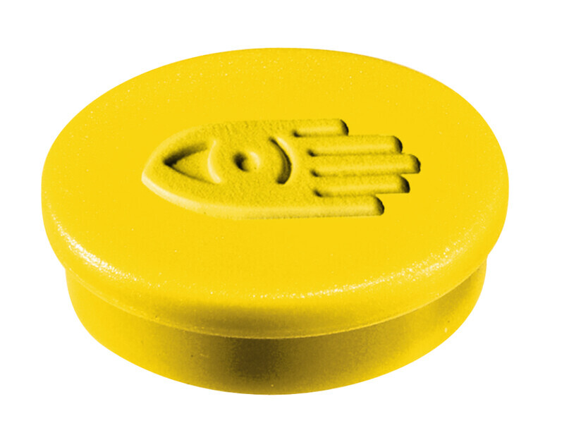 Legamaster Magnet 20mm gelb 10St.