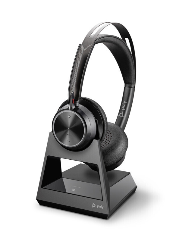 Poly Voyager Focus 2 Office Bluetooth Stereo-Headset inkl. Basisstation - Demoware