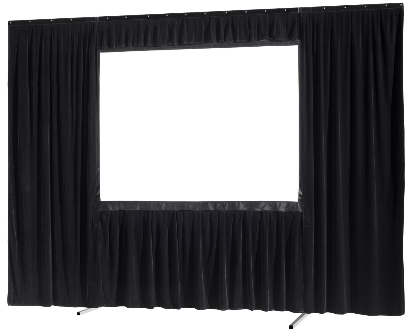 Set de cortinas de 4 piezas celexon para pantalla de marco plegable Mobile Expert 406 x 254 cm