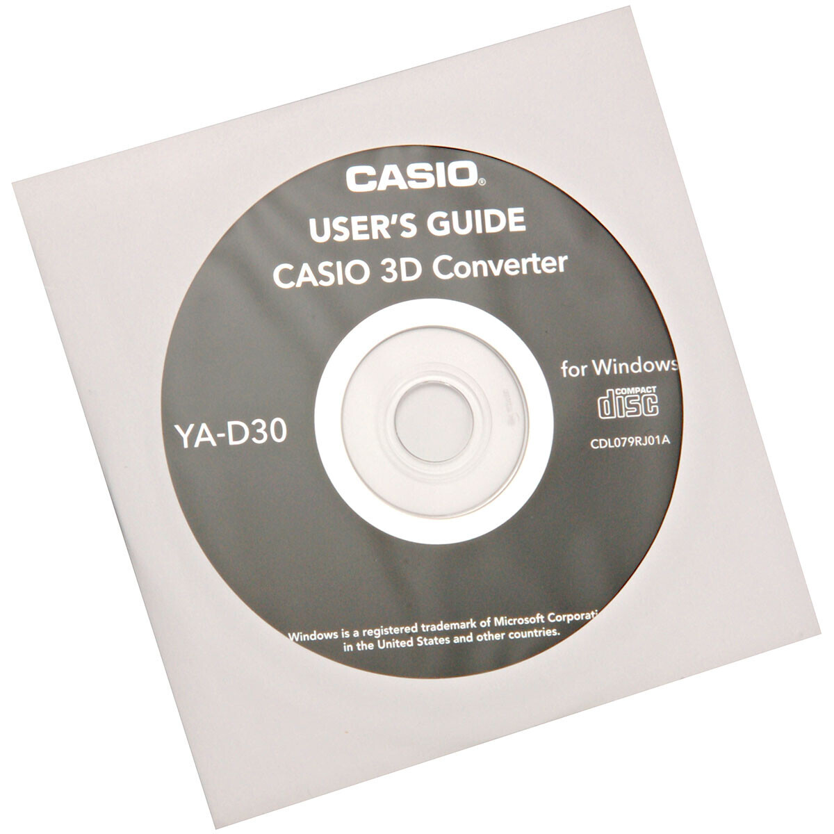 Logiciel Casio 3D YA-D30 (lecteur +2D à convertisseur 3D) YA-D30