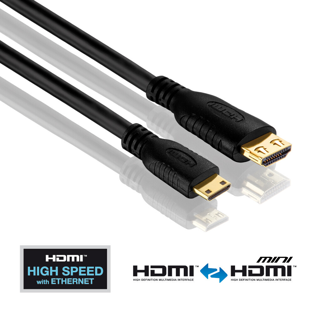 PureLink HDMI/Mini HDMI Kabel - PureInstall 2,00m