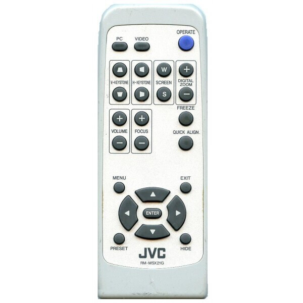 Télécommande de rechange pour JVC DLA SX21