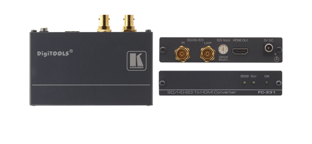 Kramer FC-331 convertidor de formato para HD-SDI 3G a HDMI