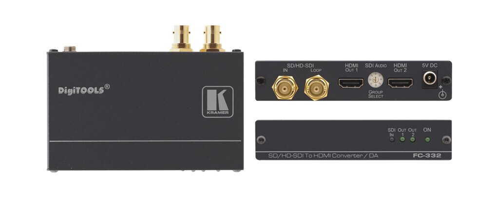 Convertisseur de Format Kramer FC-332 3G HD–SDI vers HDMI