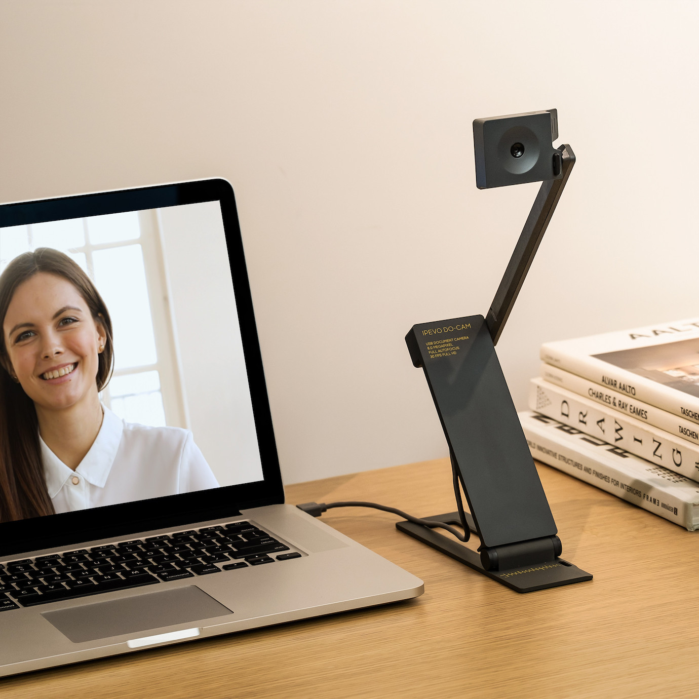 IPEVO DOCAM Document Camera 8MP, 30fps, USB 2.0, gris visunext.es