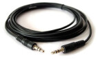 Kramer Cable de conexión de audio estéreo de 3,5 mm macho / macho, 7,6 m