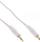 Cable jack, 3,5mm macho / macho, estéreo, 10m, blanco