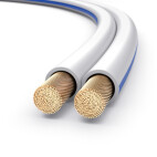 PureLink SE-SP001-010 Câble d'enceinte OFC 2x1,50mm² (0,10mm), 10 m, blanc