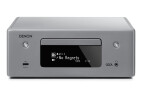 Denon CEOL RCD-N10 Netzwerk-CD-Receiver mit Wlan und Bluetooth, grau