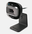 Microsoft LifeCam HD-3000 Webcam per aziende, HD, USB 2.0, certificata Skype