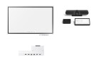 Samsung Flip WM65R + Logitech Tap pour MS Teams + Boîtier de connexion - Salles moyennes