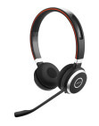 Jabra Evolve 65 MS Duo - Bluetooth, USB - Stereo-headset gecertificeerd voor Skype voor bedrijven