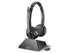 Poly SAVI 8220 UC - Drahtloses Microsoft DECT-StereoHeadset-System