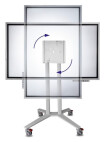 PeTa Flip Stand para Samsung Flip WM55H/R + WM65R y pantallas de hasta 50 kg
