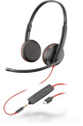 Plantronics Blackwire 3225 - Schnurgebundenes Stereo-Headset mit USB-A