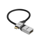celexon Mini HDMI to HDMI M/F Adapter with Ethernet - 2.0a/b 4K 0.25m - Professional Line