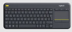 Logitech K400 Plus kabellose Touch-Tastatur