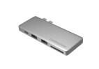 LandingZone USB Type-C Hub für MacBook, space grau
