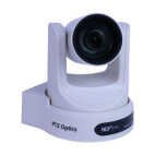 PTZOptics PT30X NDI-WH telecamera, colore bianco