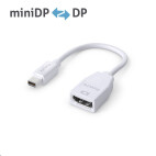 Purelink IS160 Adaptateur Mini DisplayPort vers DisplayPort 0,15m, blanc
