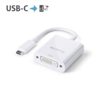Purelink IS190 USB-C auf DVI Adapter 0,10m weiß