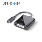 Purelink IS191 USB-C auf DVI Adapter 0,1m schwarz