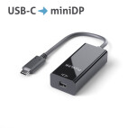 Purelink IS211 USB-C auf mini DisplayPort Adapter 4k 0,10m schwarz