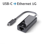 Purelink IS261 Adaptateur USB-C vers Ethernet 0,10m noir
