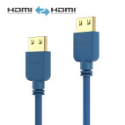 Purelink PI0502-003 HDMI Kabel SuperThin 0,3m blau