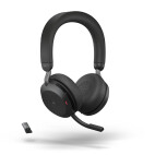 Jabra Evolve2 75 Schnurloses Stereo-Headset für MS, Bluetooth, USB-A, schwarz