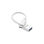 celexon Adaptador de USB-C a USB-A, blanco