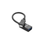 celexon Adaptador de USB-C a USB-A, negro