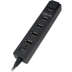 LogiLink 7 Port USB 2.0 Hub Ein-/Aus-Schalter