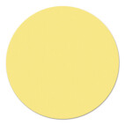 Legamaster Moderationskarte Kreis 95 mm, gelb, 250 St.