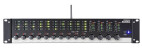 Audac PRE240 Vorverstärker, 8xMic-, 2xStereo-Line-Eingang, Bluetooth, 4xStereo-Zone, 4xMute-Kontakt, 19", 2HE